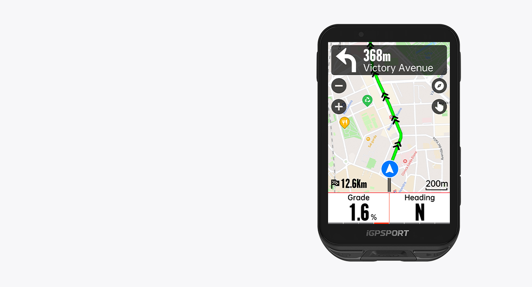 iGS630S GPS Bike Computer with Large Screen | iGPSPORT Official