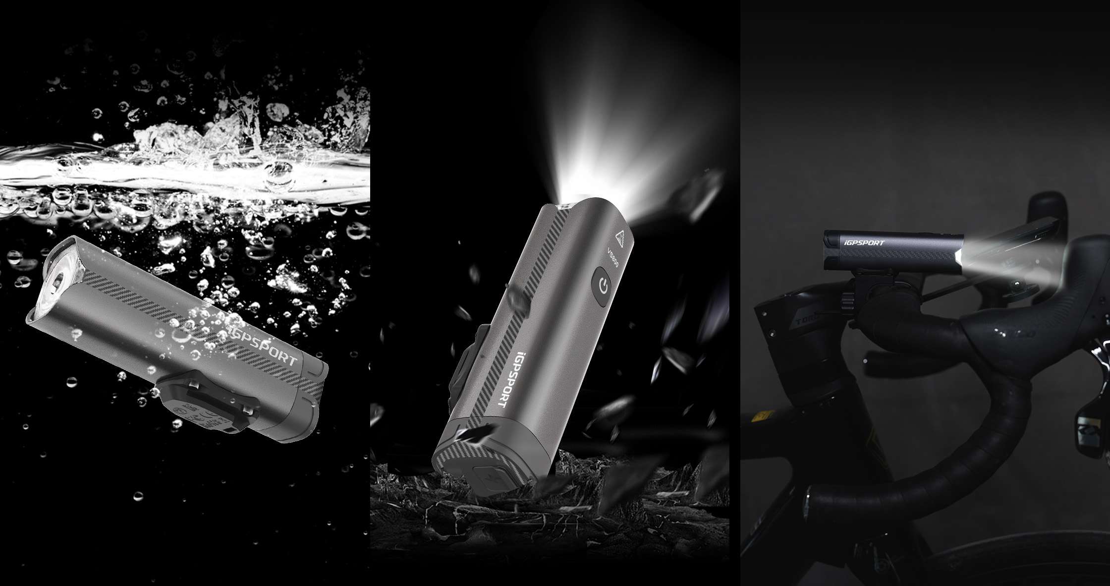 VS800 Front Bike Light durable and waterproof