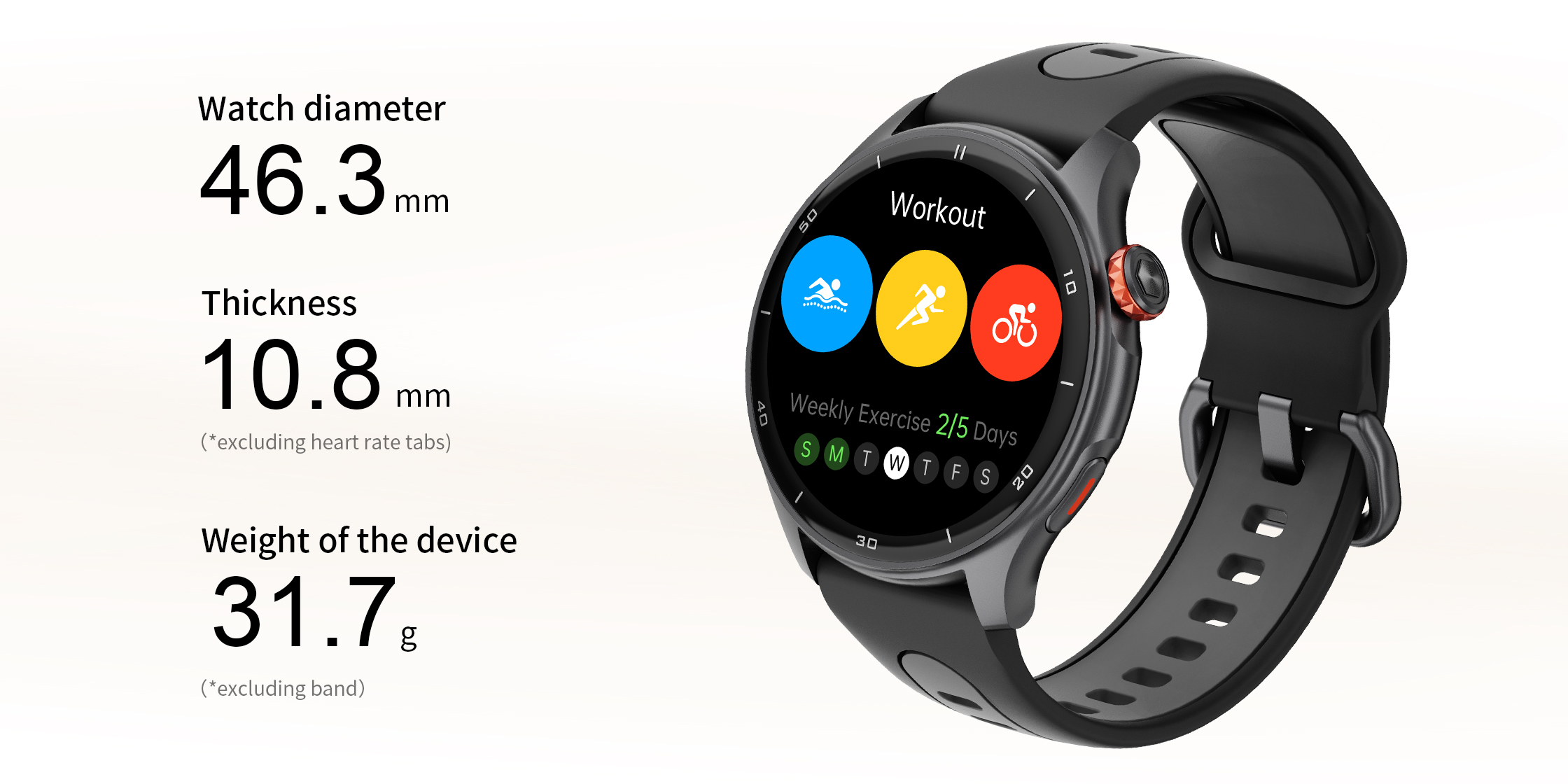 LW10 smartwatch lightweight
