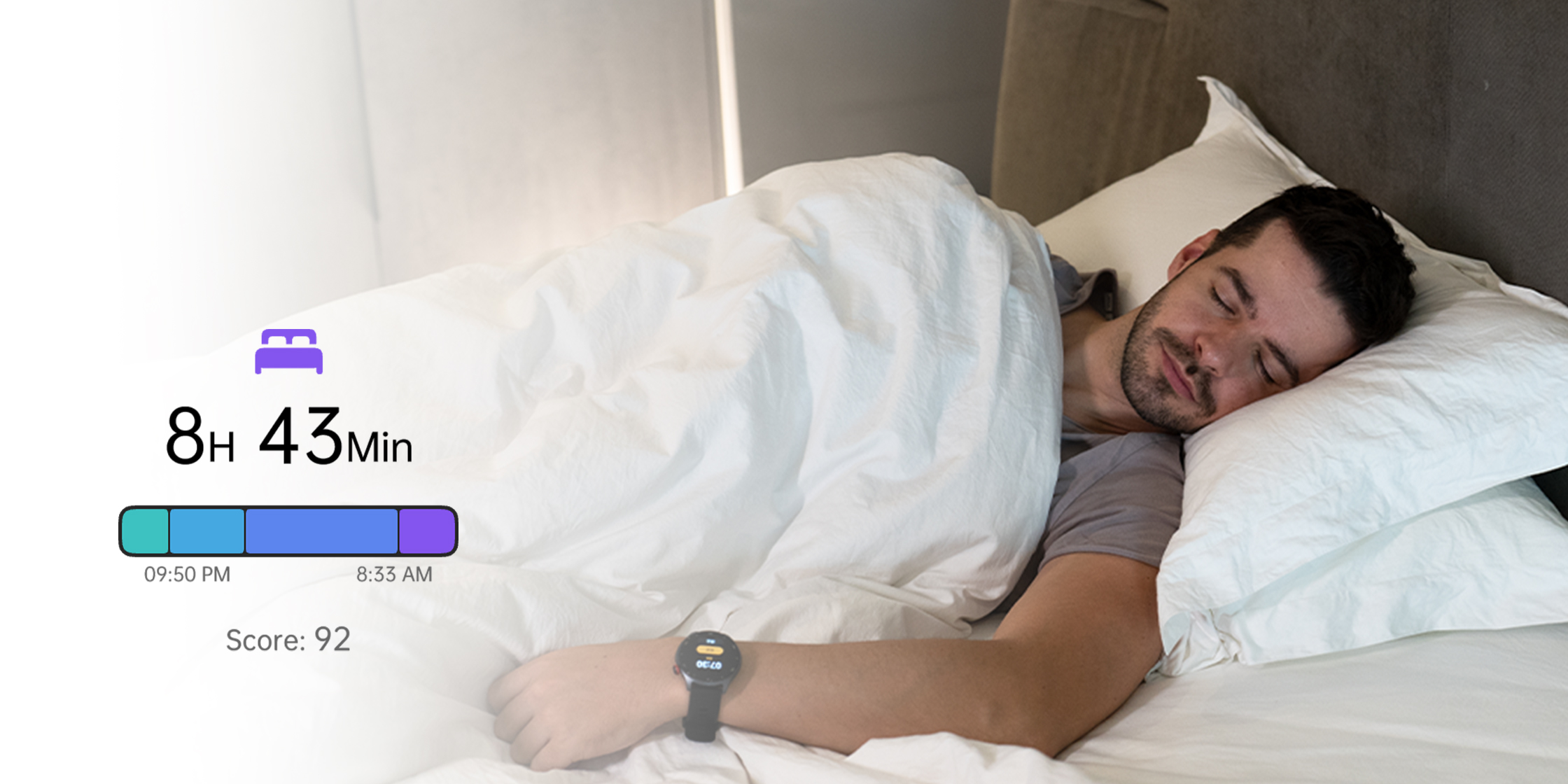LW10 smartwatch scientific sleep tracking