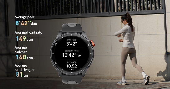 LW10 smartwatch real-time data track