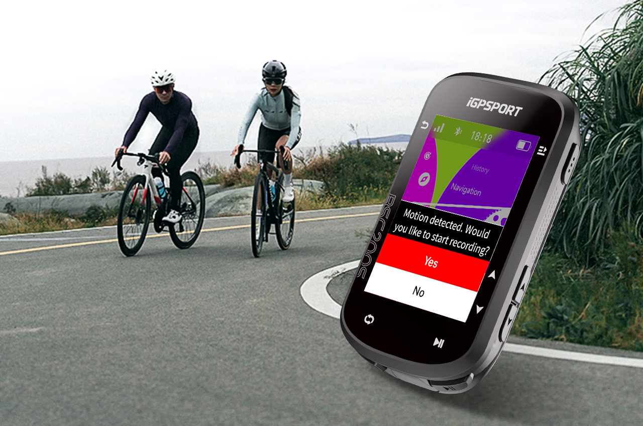 iGPSPORT BSC200S スマートバイクコンピューター BSC200S Ultra-slim Color Screen Bike Computer - iGPSPORT