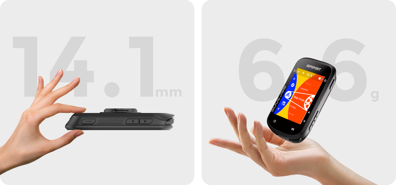 BSC200S Ultra-slim Color Screen Bike Computer - iGPSPORT