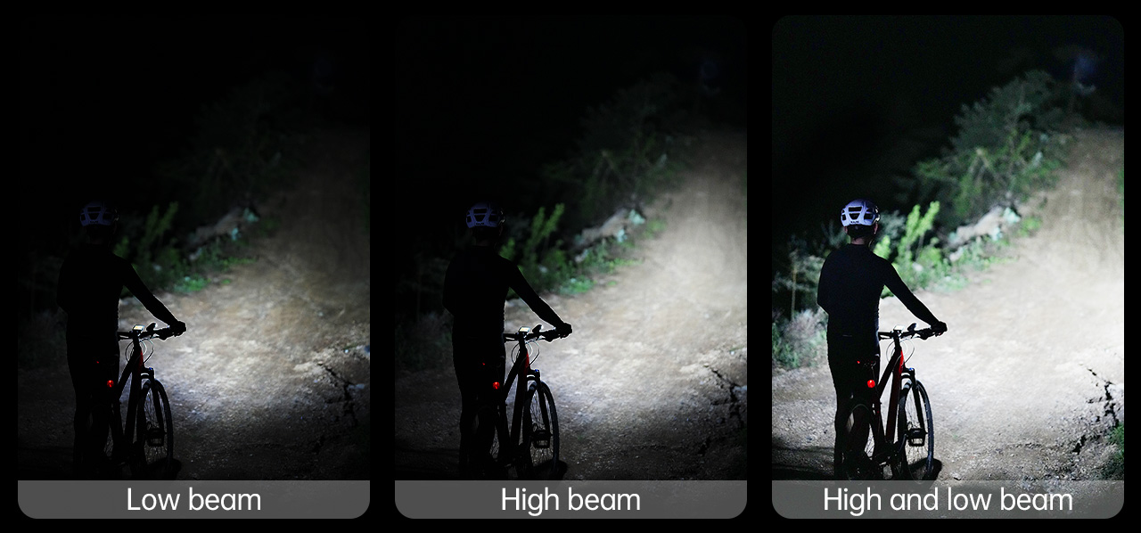 VS1800 Bike front light high and low beams