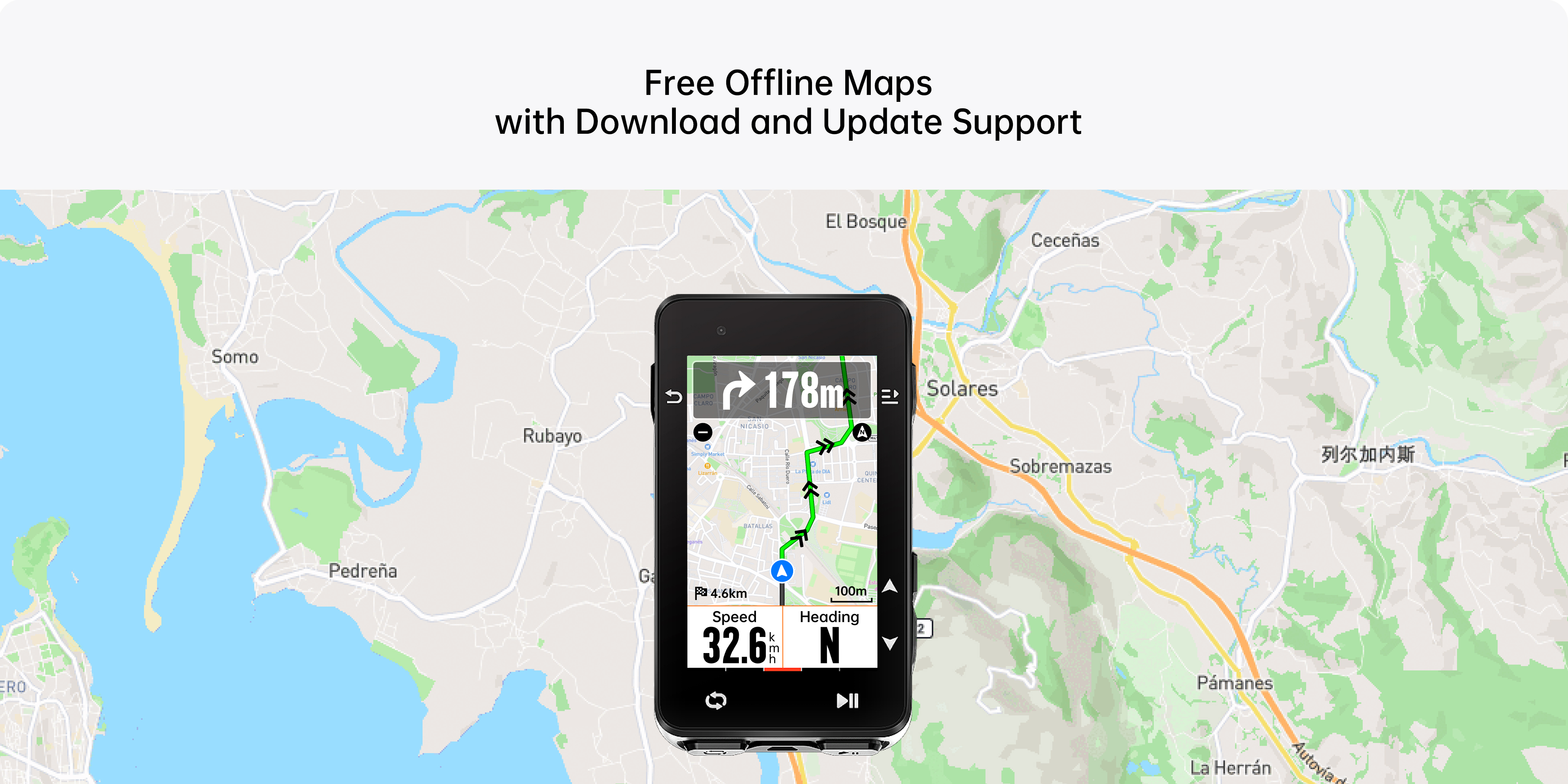 iGS630S GPS Bike Computer with Large Screen | iGPSPORT Official