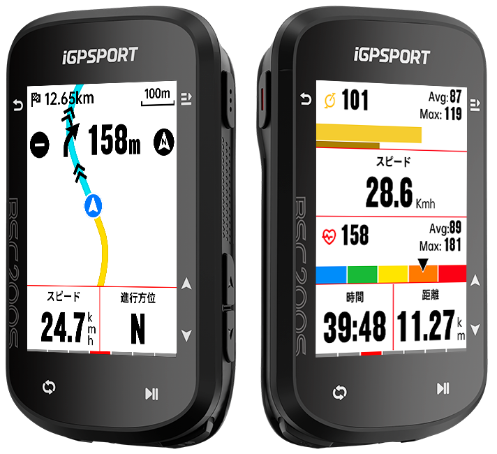アクセサリー iGPSPORT BiNavi iGP SPORT(アイジーピー スポーツ) BiNavi(バイナビ) 3.5インチ